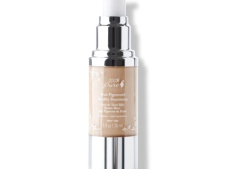 100% Pure Fruit Pigmented Healthy Foundation (Sand) Online now