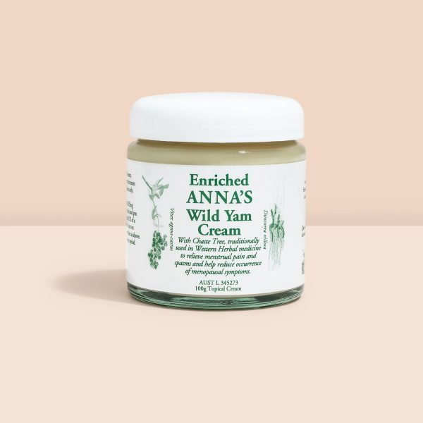 ANNA S Wild Yam Cream, boxed up in NEW PACKAGING! For Discount