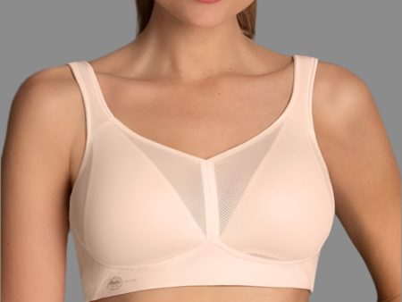 Anita - Air Control Deltapad Maximum Support Sports Bra - Nude Hot on Sale