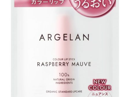 ARGELAN Organic Colour Lip Stick Raspberry Mauve Hot on Sale