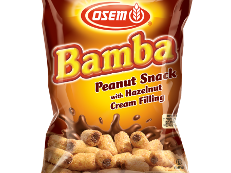 Bamba  Peanut and Hazelnut Filling Snack 60g For Sale