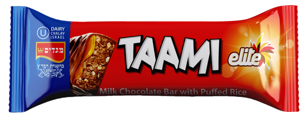 Ta ami, Rice crisps, Nougat & Caramel bar coated with Milk Chocolate, 40g Supply