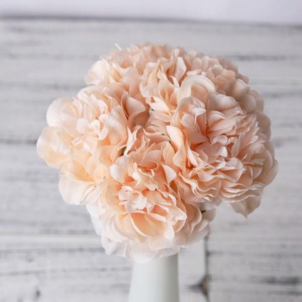 Silk Bush Peony Bouquet Discount