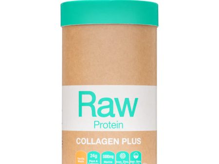 AMAZONIA Raw Protein Collagen Plus Vanilla Maple 450G Online now