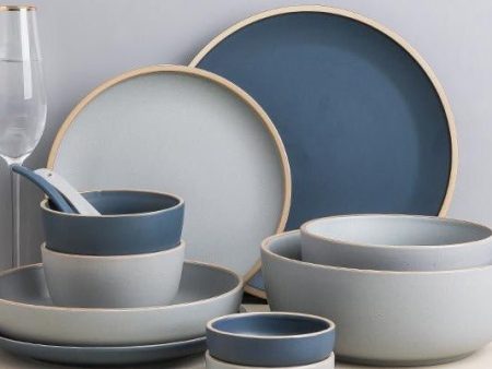 Arloev Dinnerware (Gray) For Discount