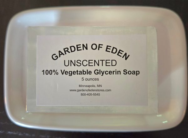 Garden of Eden Glycerin Soap - Unscented Bar Sale