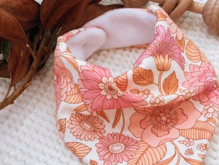 DAHLIA Organic Cotton Bandana Bib Online Hot Sale