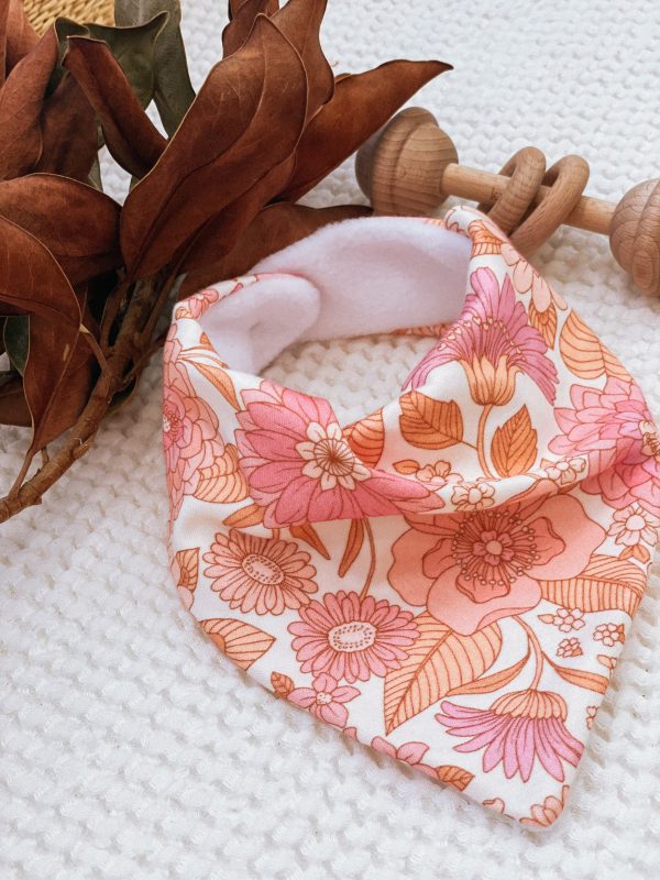 DAHLIA Organic Cotton Bandana Bib Online Hot Sale