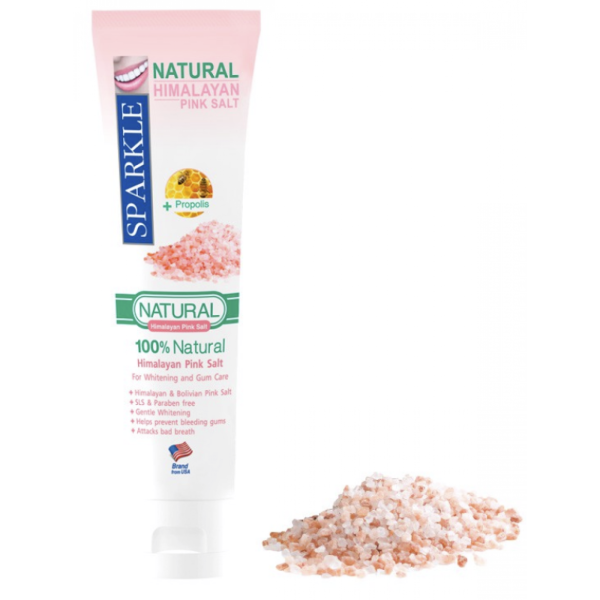 Sparkle Natural Himalayan Pink Salt Toothpaste 100G Supply