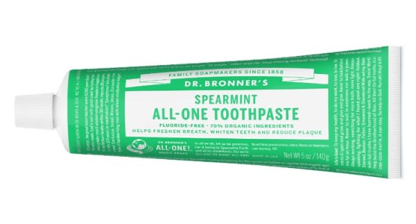 Dr. Bronner s Spearmint All-One Toothpaste 5 oz. Online now