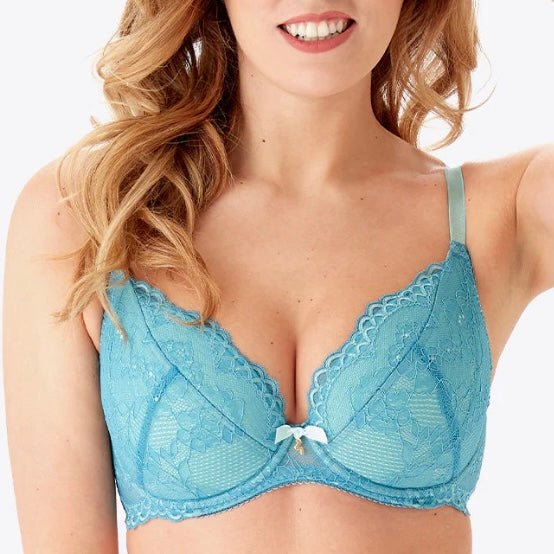 Gossard - Superboost Lace Unlined Push-Up Bra - Teal Online Hot Sale