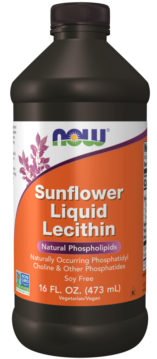 NOW Sunflower Liquid Lecithin Online now