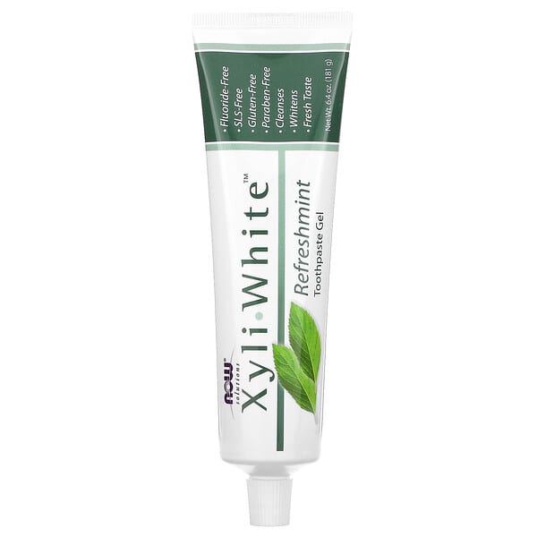 NOW Solutions Xyliwhite Refreshmint Toothpaste Gel 181G on Sale