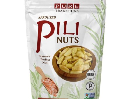 Pure Traditions    Sprouted Pili Nuts, Himalayan Salt Sale