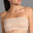 Janira - Greta Lace Bandeau - Black Nude on Sale