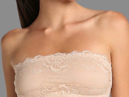 Janira - Greta Lace Bandeau - Black Nude on Sale