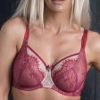 Fit Fully Yours - Ava Full Support Bra - Red Online now