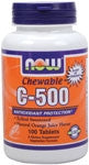 C-500 Chewable  100 Tablets on Sale