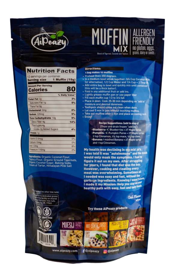 AiPeazy    Muffin Mix 8.1 oz Hot on Sale