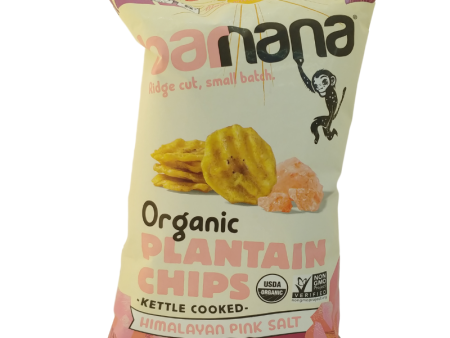 Barnana    Organic Ridged Plantain Chips Himalayan Pink Salt 5 oz Supply