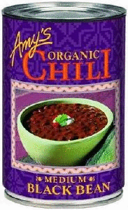 Black Bean Vegetable Chili, Organic, 12 x 14.7 ozs. by Amy s Online now