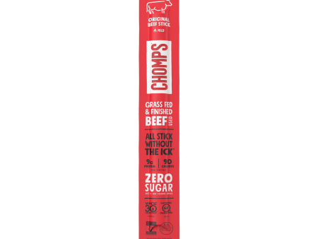 Chomps    Original Beef Stick 1.15 oz Fashion