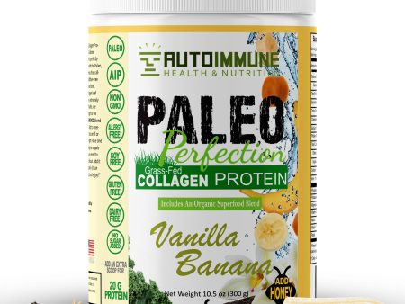 Autoimmune H&N    Paleo Perfection Vanilla Banana Protein Powder Hot on Sale