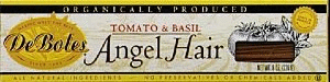 Angel Hair Tomato & Basil, 12 x 8 ozs. by DeBoles Fashion