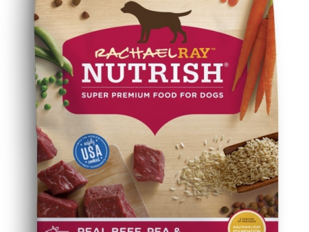 Rachael Ray Nutrish Natural Beef, Pea, & Brown Rice Recipe Dry Dog Food Online now