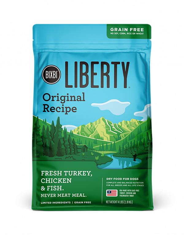 BIXBI LIBERTY Original (Turkey, Chicken, Fish) Kibble For Cheap