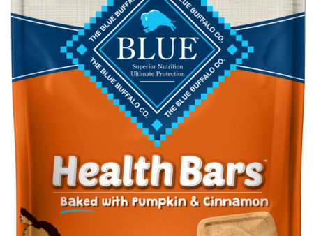 Blue Health Bars Baked With Pumpkin & Cinnamon Dog Treats Online now