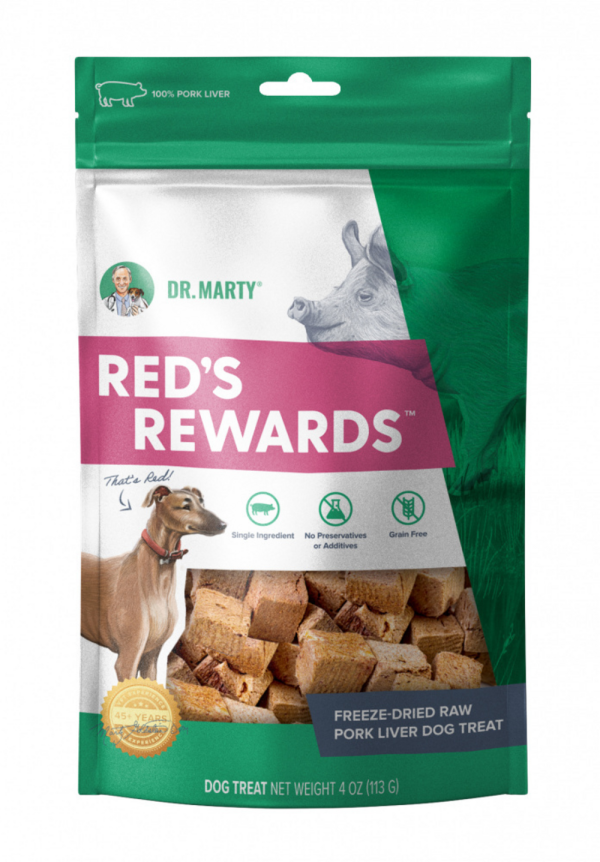 Dr. Marty Reds Rewards Pork Liver Dog Treat Online Hot Sale