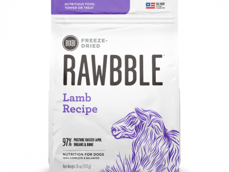 BIXBI Rawbble Freeze Dried  Lamb on Sale