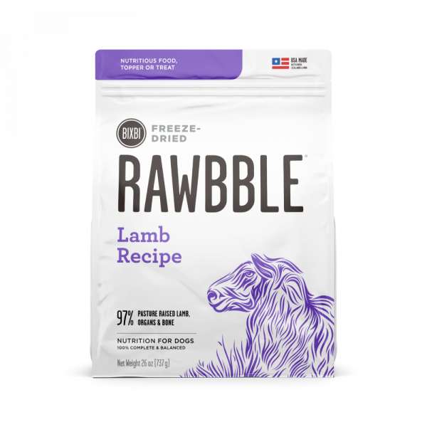 BIXBI Rawbble Freeze Dried  Lamb on Sale