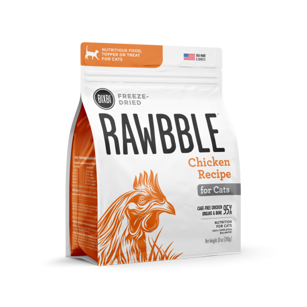 BIXBI RAWBBLE Chicken Freeze Dried for Cats Fashion