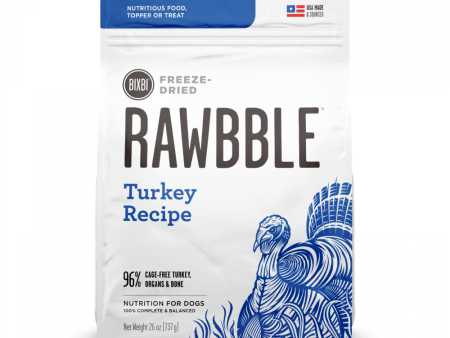 BIXBI Rawbble Freeze Dried Turkey Discount