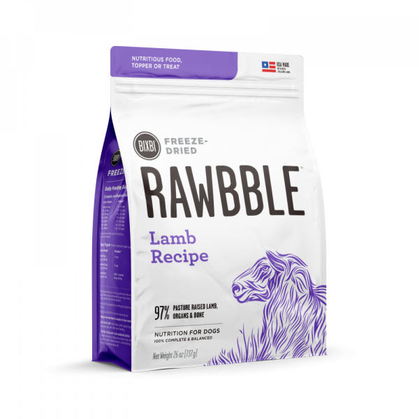 BIXBI Rawbble Freeze Dried  Lamb on Sale