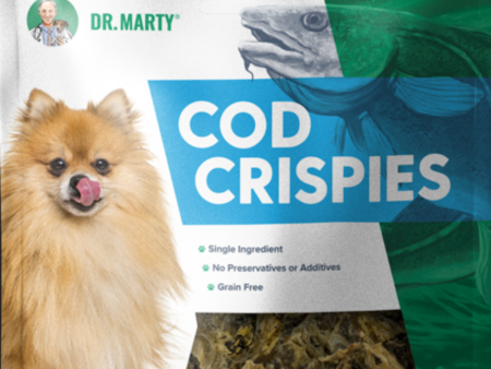 Dr. Marty Cod Crispies Dog Treat on Sale