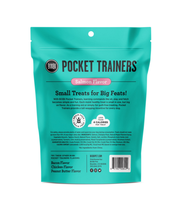 BIXBI Pocket Trainers Salmon Dog Treats Discount