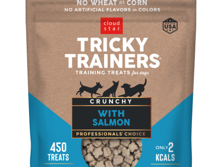 Cloud Star Tricky Trainers Crunchy Salmon Dog Treats Online now