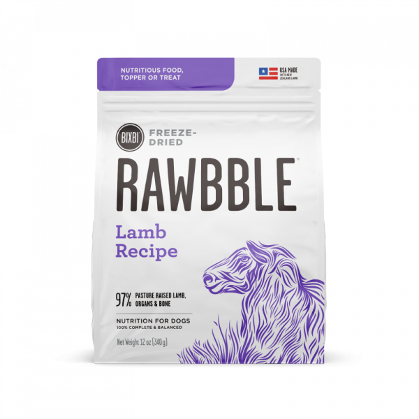 BIXBI Rawbble Freeze Dried  Lamb on Sale